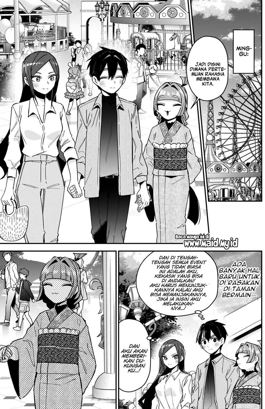 Kimi no Koto ga Dai Dai Dai Dai Daisuki na 100-ri no Kanojo Chapter 105 Bahasa Indonesia